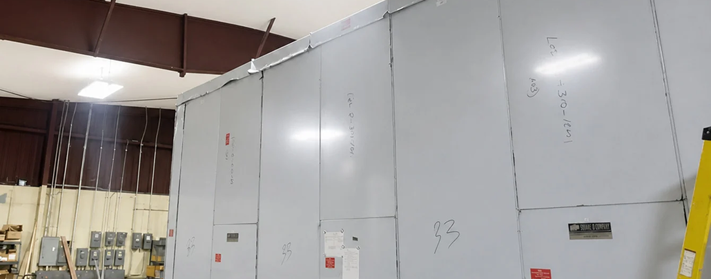A large aluminum enclosure for a massive RPZ