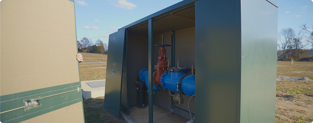 Backflow Preventer Enclosure Installation