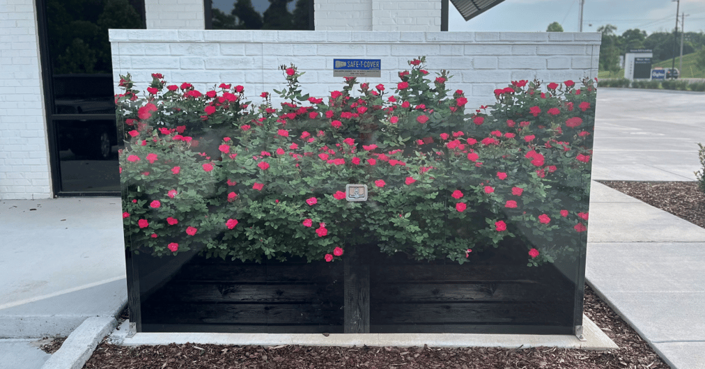 This Is How Vinyl Wraps Disguise Backflow Enclosures