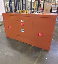 A custom terra cotta enclosure by Safe-T-Cover
