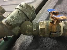 backflow broken due to freeze