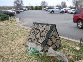 cobblestone backflow enclosure fail