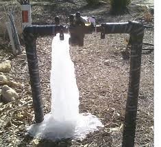 this backflow preventer needs freeze protection