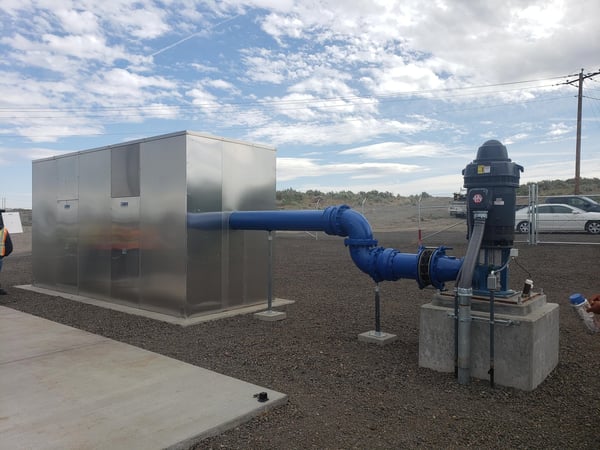Large pump systems require custom aluminum enclosures that have options for exhaust fans, louvers, and thermostats