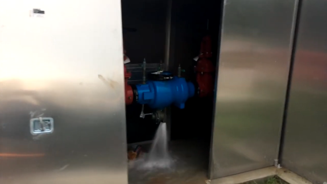 RPZ discharge screenshot