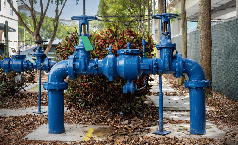 Leaving an RPZ backflow preventer out in the open without an enclosure can expose it to freezing temperatures.