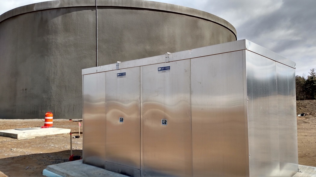 LES 96x240x78 Large Equipment Shelter | Safe T Cover