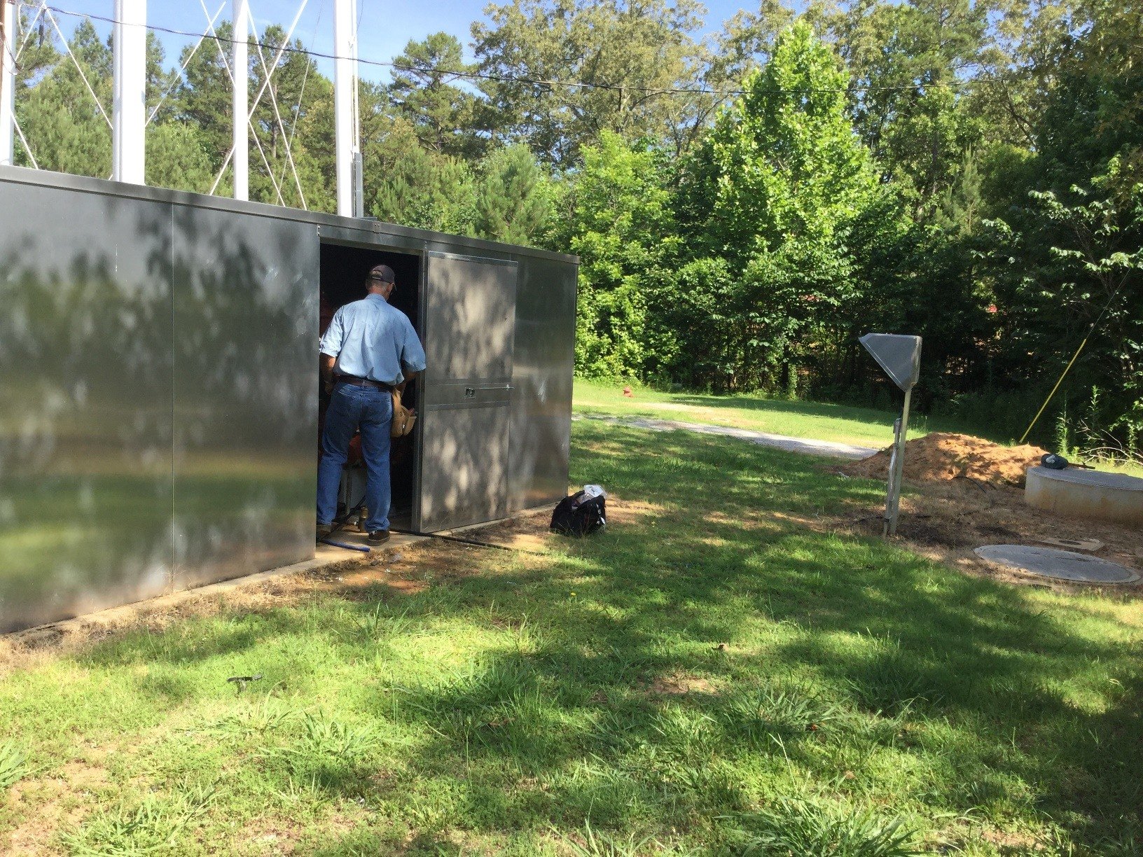 image 3 tester with access panel removed