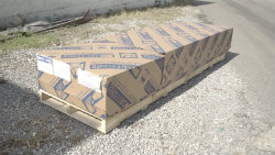 enclosure panels wrapped and ready for shipment