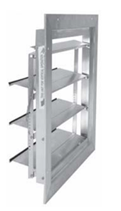 A damper used in an aluminum enclosure for passive cooling