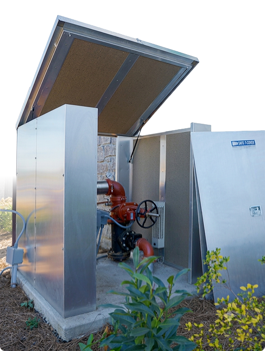 stc enclosure open