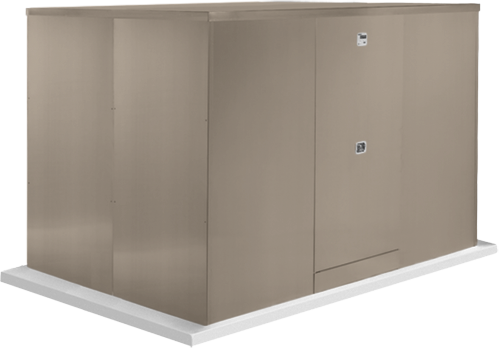 Enclosure for fire backflow preventers